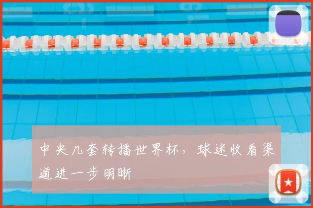中央几套转播世界杯，球迷收看渠道进一步明晰